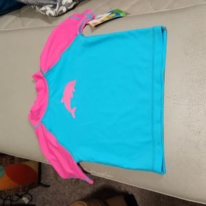 CUTE  toddler girls Swim top